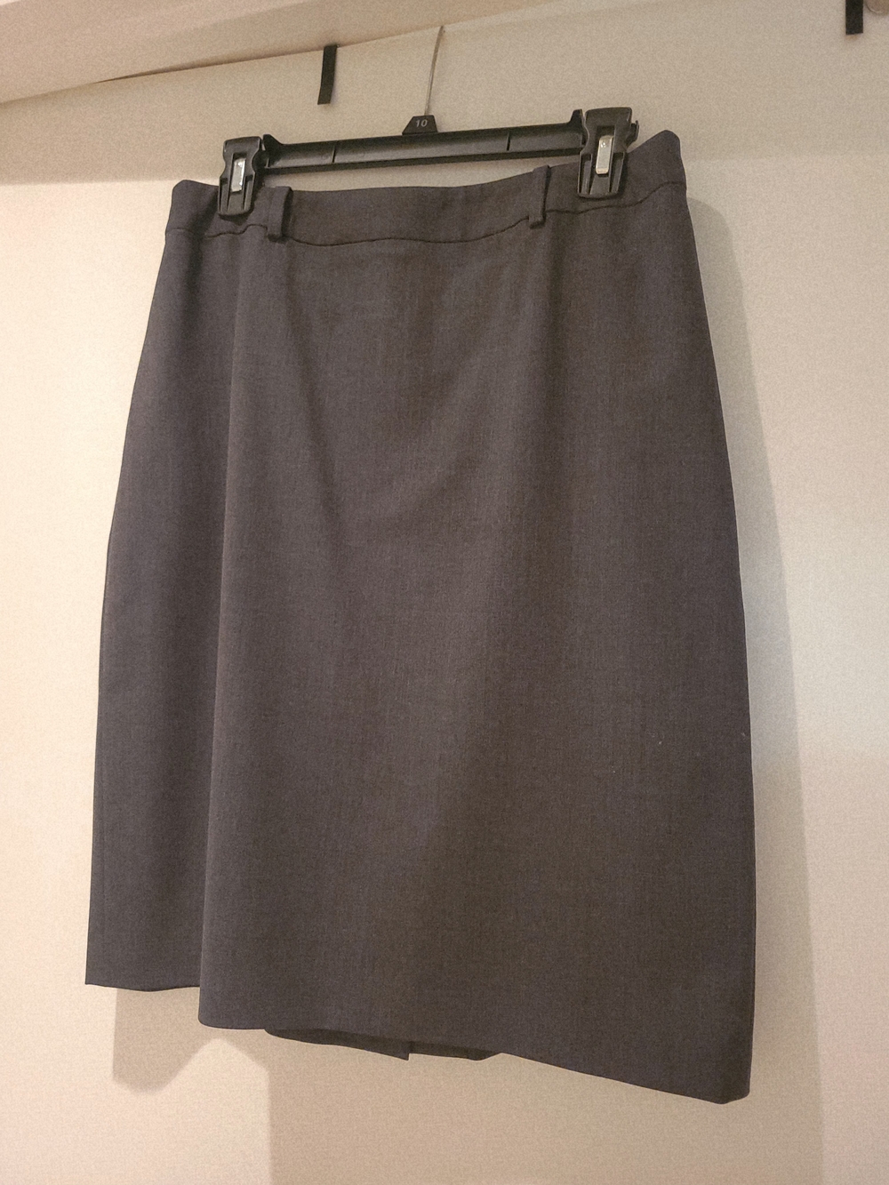 Brooks Brothers Charcoal Pencil Skirt